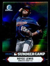 2021 Bowman Chrome 2020 Summer Camp Royce Lewis Minnesota Twins #SC-22