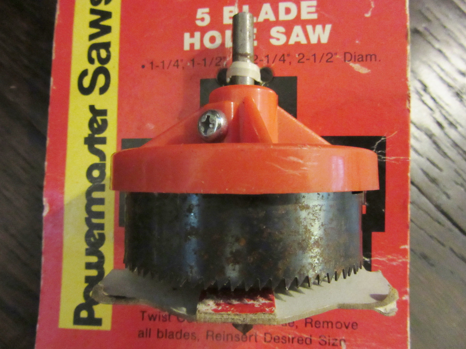 Hole Saw Blades, Set of 5 "Powermaster Saws" 5716 eBay
