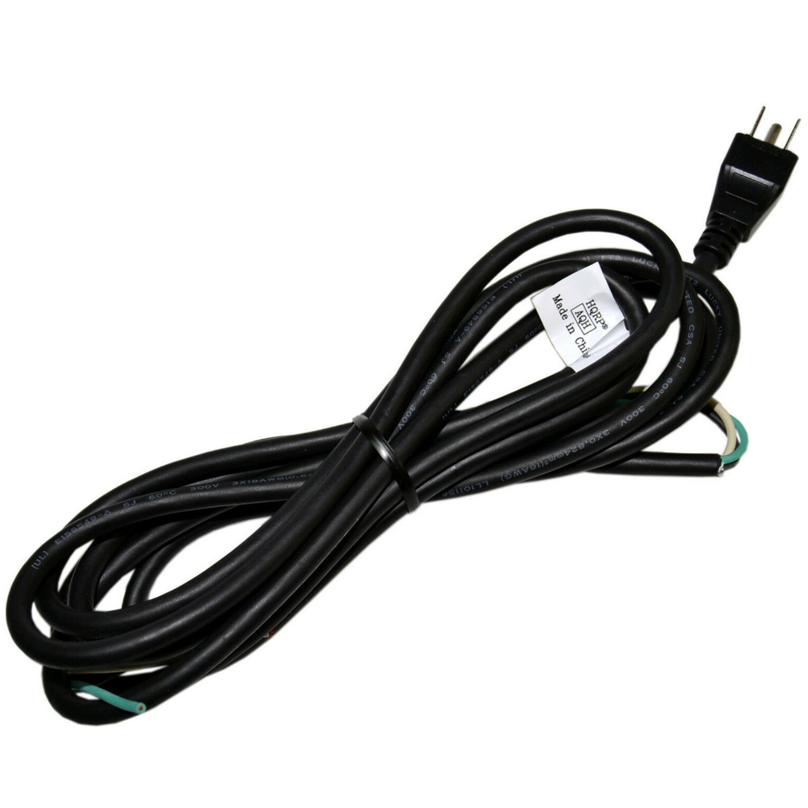 HQRP 10ft AC Power Cord for Black and Decker 267-9403 Models