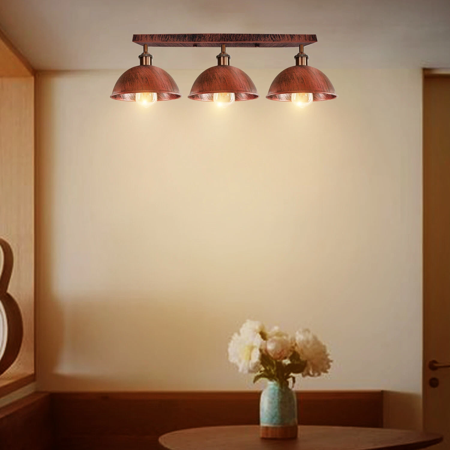 Modern Vintage 3-Way Ceiling Pendant Light in UK - Shop Now!