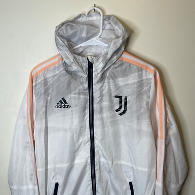 JUVENTUS FOOTBALL WHITE JACKET HOODIE ORIGINAL ADIDAS SIZE S | eBay