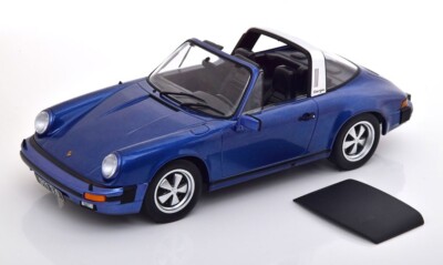 1977 PORSCHE 911 CARRERA 3.0 TARGA BLUE by KK SCALE MODELS SEALED MODEL NEW
