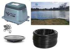 NEW Hiblow Small Fish Pond / Septic Aeration Kits up to 24,000 GAL or 1/2 acre!!