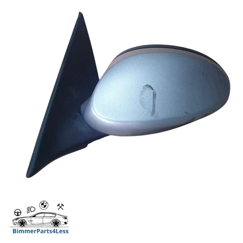 BMW 3 SERIES E92 Pre Lci WING MIRROR FRONT LEFT PASSENGER SIDE Titan Silver 5pin