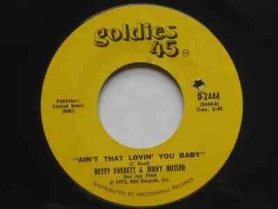 Betty Everett & Jerry Butler Let It Be Me Vinyl Single 7inch goldies45