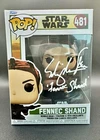 Funko Pop Star Wars Fennec Shand #481 Signed Ming-Na Wen JSA Mandalorian