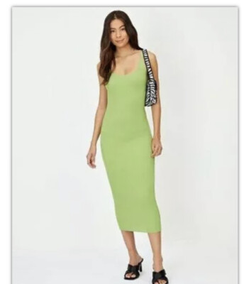 Bodycon green glassons dress | eBay Australia