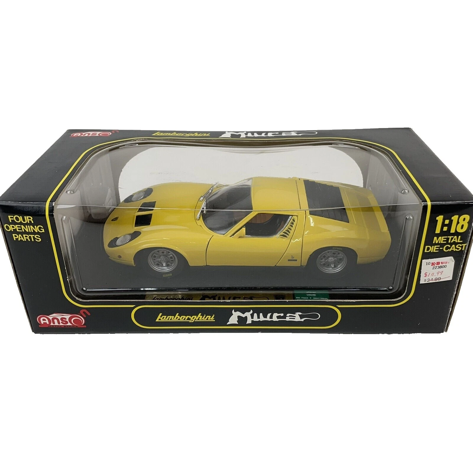 Anson Lamborghini Diecast Cars