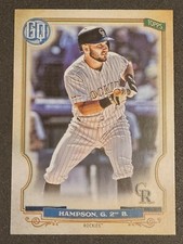 Garrett Hampson SP 2020 Topps Gypsy Queen Bazooka Back #8 Rockies Short Print