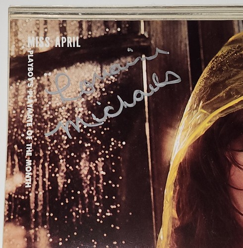 LORRAINE MICHAELS SIGNED AUTO'D APRIL 1981 PLAYBOY MAGAZINE PLAYMATE | eBay