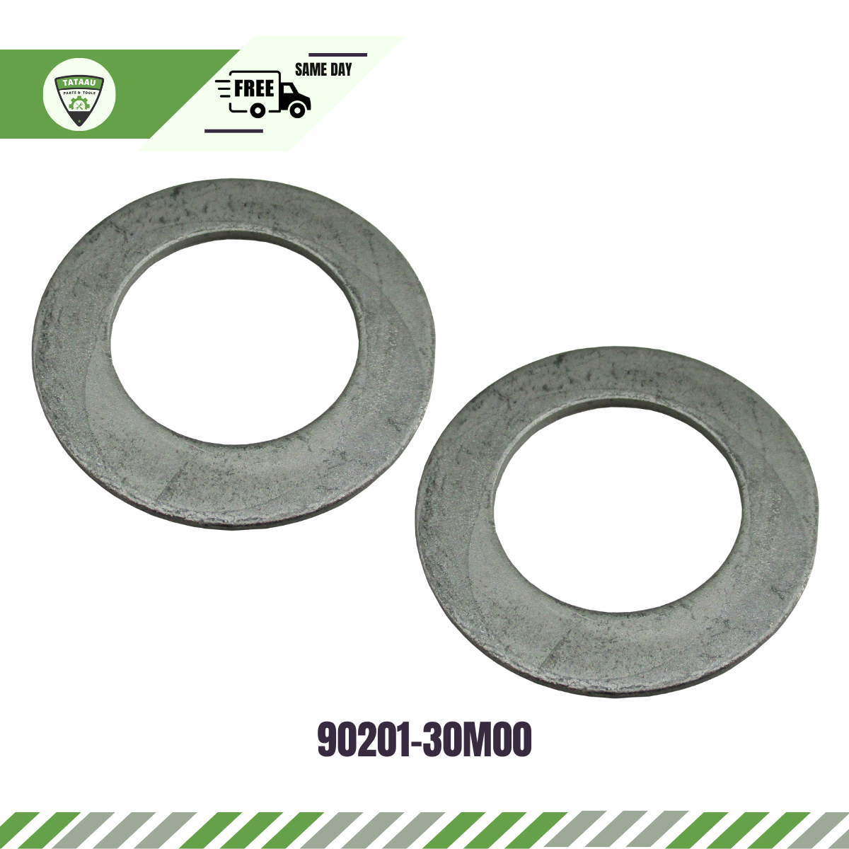 90201-30M00 Fits Yamaha Outboard 25-90 HP Plate Washer 90201-30420 x2 PCS