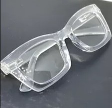 Oversized Thick Clear Oversized Women Reading Glasses Square Chunky Readers 2.25