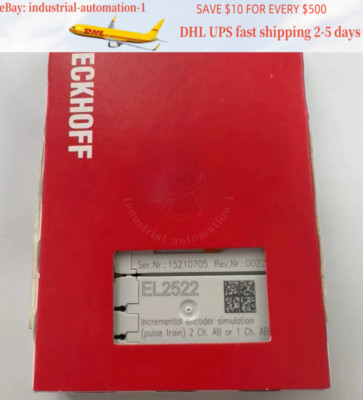 NEW BECKHOFF EL2522 Module EL 2522 Brand New In Box Free Shipping