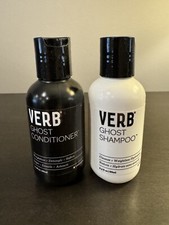 Verb Ghost Shampoo Conditioner Set 2.3 oz 68 ml Each Travel Size NEW