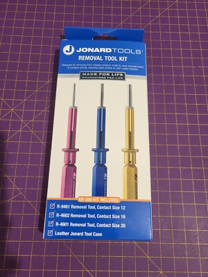 Jonard KR-260 Kit, Contact Removal, Extraction, 20 to 12