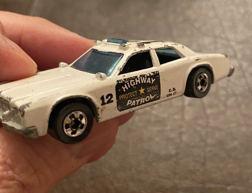 1979 Hot Wheels Highway Patrol w 12 on roof - HK Blackwall - Picture 2 of 6
