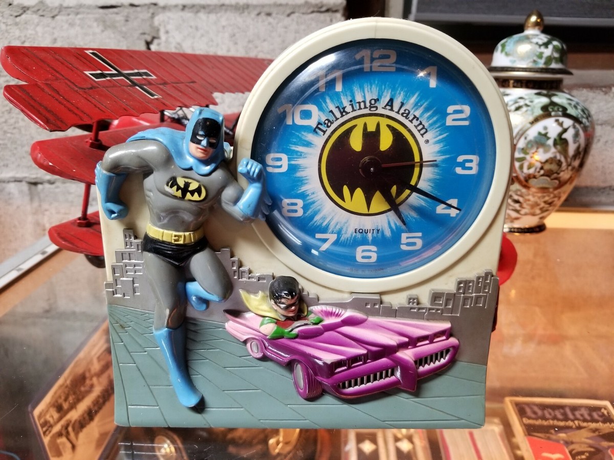 1974 Janex talking Batman alarm clock (not working) | eBay