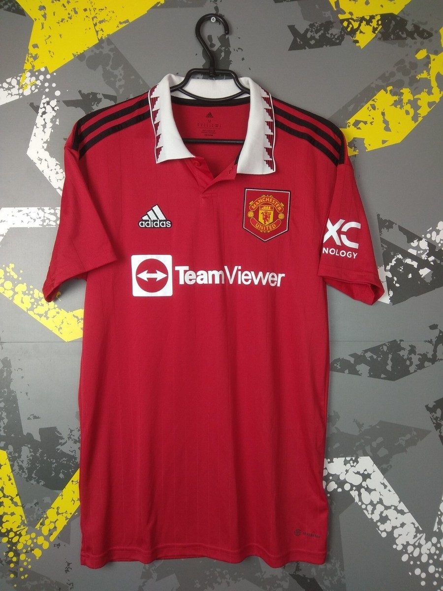 Manchester United Jersey Home Football Shirt 2022 - 23 Adidas Mens
