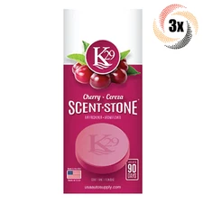 3x Packs Keystone K29 Cherry Scent Air Freshener | Long Lasting Fragrance