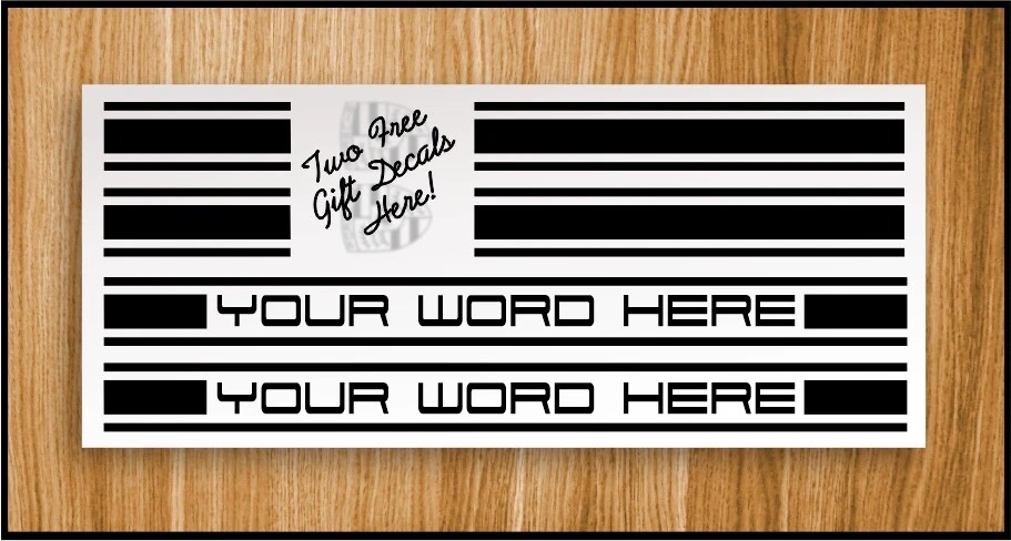 Kit de calcomanías personalizadas de rayas laterales para Porsche Boxster, Cayman, 944 y algunos 911 antiguos Foto 3 de 4