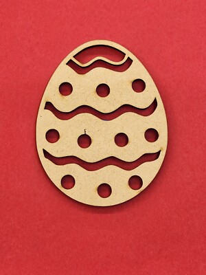 Easter Egg 5 Pack Wood Cut-Outs