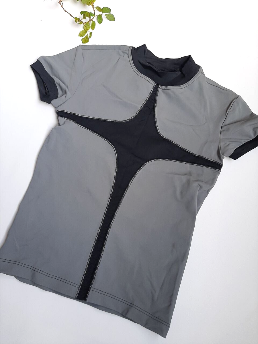 トップス 90s dexter wong half shirt made in UK Archive 90s Dexter Wong Big Logo Cross Nylon Tee | eBay