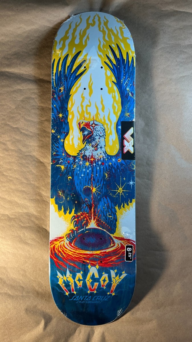 Santa Cruz Maurio McCoy Cosmic Eagle VX 8.25 Skateboard Deck Yaia