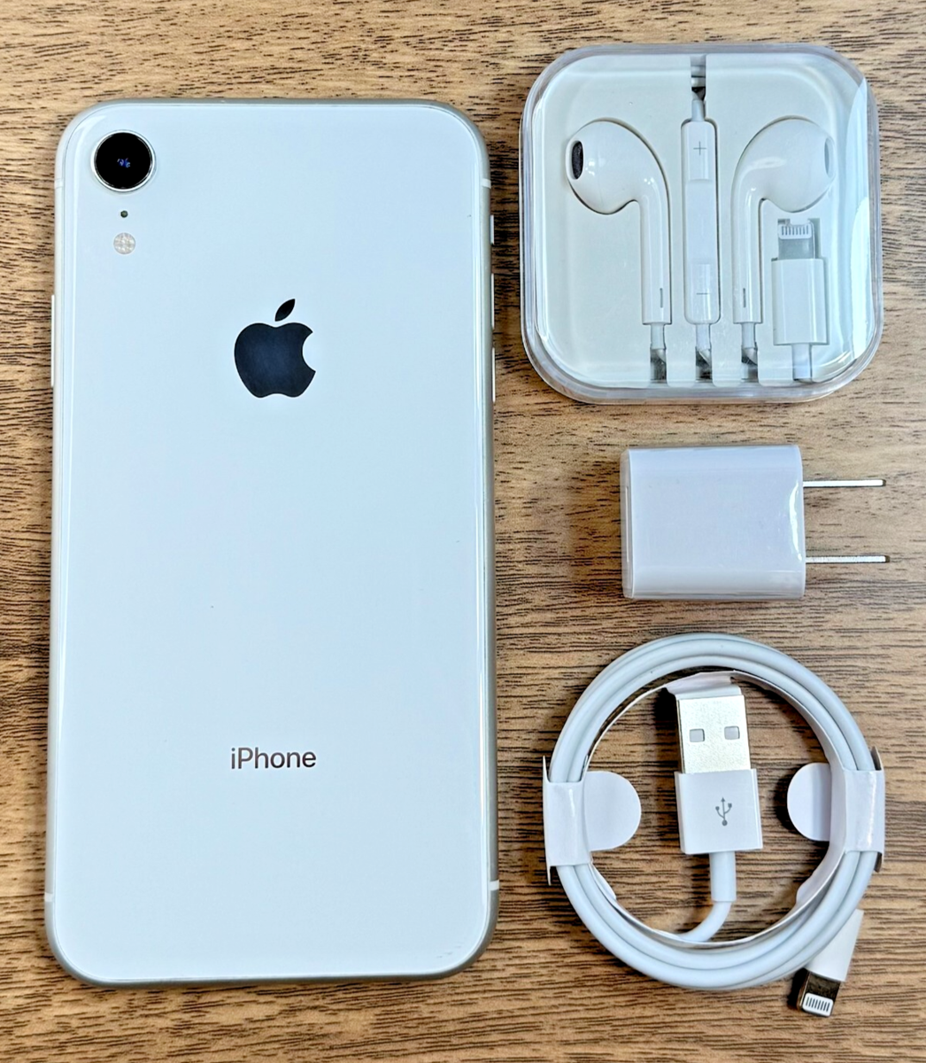 iPhone XR/128GB/ホワイト Apple iPhone XR White 128GB (Unlocked) - Good Condition | eBay