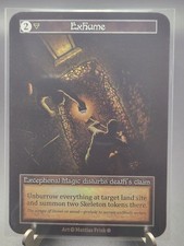 Sorcery Contested Realm Gothic - Exhume - Exceptional NM Foil