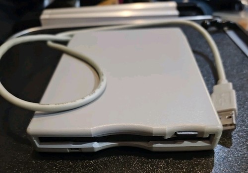 USB 2.0 3,5-calowy przenośny zewnętrzny dysk dyskietki 1,44 Mb czytnik do laptopa PC - Zdjęcie 2 z 3