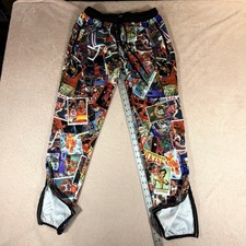 Post Game Mens XL Basketball Joggers Jordan Pippen Legends Nylon Zip Leg Pants