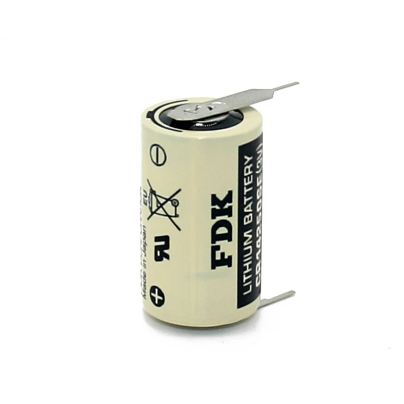 Japan FDK Sanyo CR14250SE 1/2AA 3V PLC Battery PLC backup power supply +2P -1P - Image 4 of 4