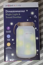 Project Nursery Dreamweaver Night Light Sound Soother White