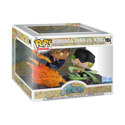 P.O.Pワンピース Funko Pop! Moment: One Piece - Roronoa Zoro Vs Unmasked King