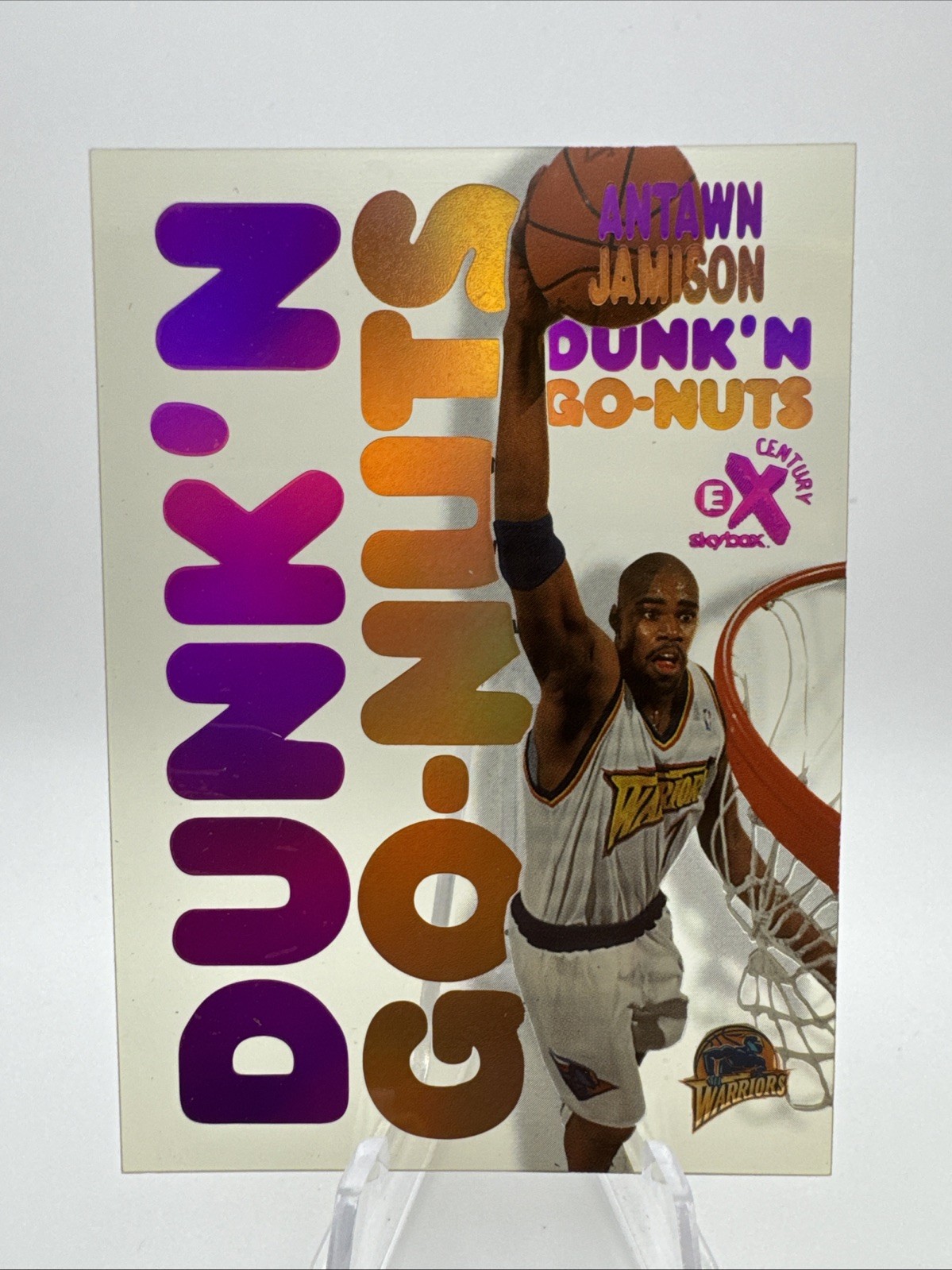 1998-99 Skybox E-X Century - Dunk'n Go-Nuts Antawn Jamison #11 DG (RC)