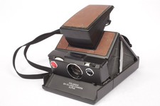 Polaroid SX-70 Land Camera Alpha BLACK - Instant Film Camera FILM TESTED