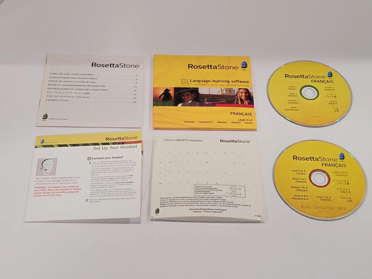Language Course Software CDs - French Version for sale | eBay