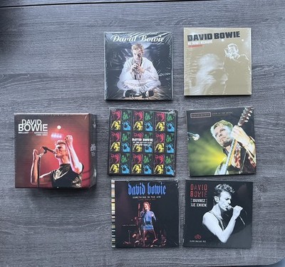 David Bowie Brilliant Live Adventures 6 x CD + Slipcase - New and Sealed