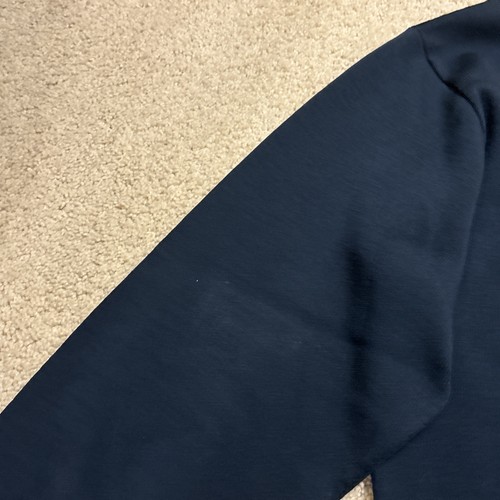 Vintage St. Croix Men’s 3D Knit Vneck Sweater 100% Wool Size XL Made In USA Blue - Picture 19 of 23