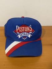 Vintage Detriot Pistons SnapBack Hat The Pro Side Liner