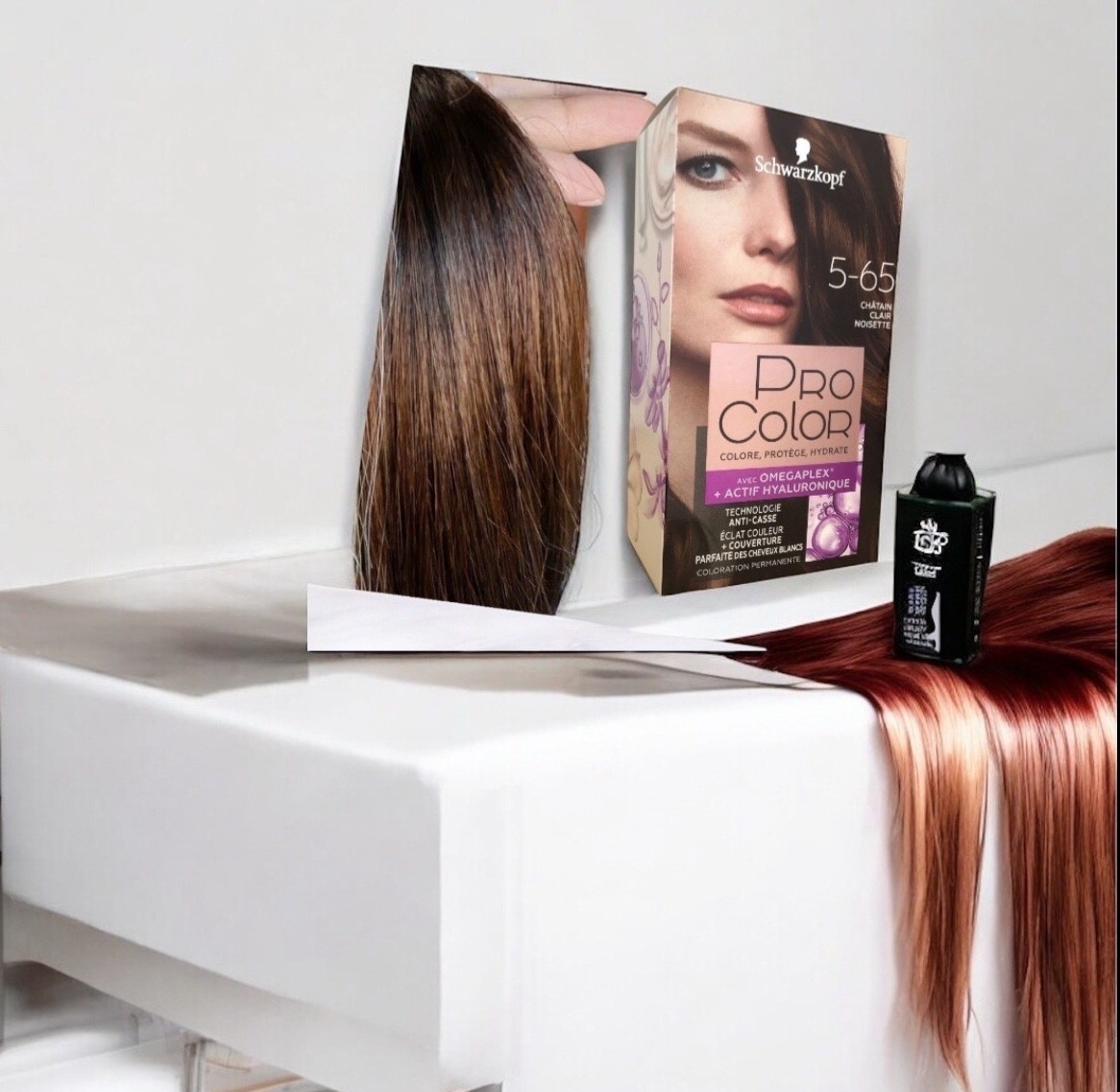 Coloration Schwarzkopf 5-65 Châtain Clair Noisette Lot de 2