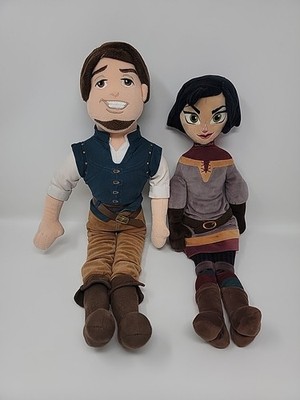 Tangled Flynn Rider Plush 21  Disney Store Rapunzel Prince Eugene & Cassandra18 