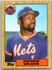 ⚾ 1987 Topps #625 Mookie Wilson New York Mets