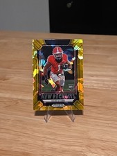 2025 Panini Prizm Draft Picks - New Recruits Trevor Etienne #24 Gold Ice...