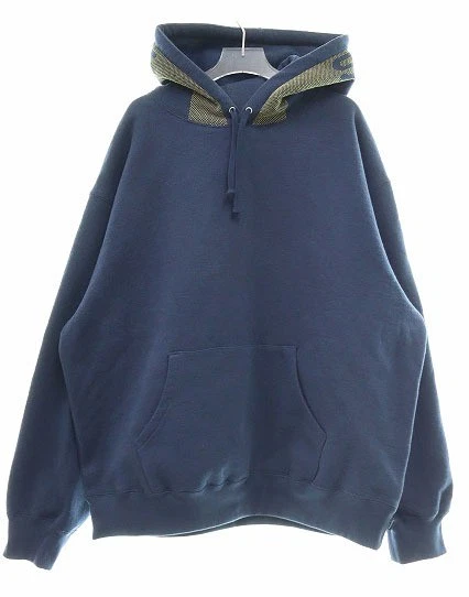 Sweat à capuche Supreme 24SS à rayures jacquard L sweat à capuche à rayures jacquard