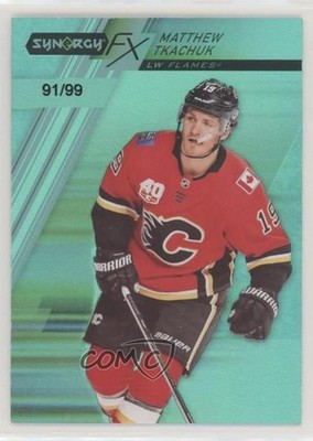 2020-21 Upper Deck Synergy FX Green 91/99 Matthew Tkachuk #FX-9 0ea8