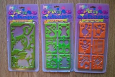 Lisa Frank 3 Packs Stencils