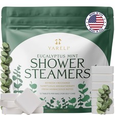 Eucalyptus Mint Shower Steamers Aromatherapy Potent Essential Oils, SlowDis...