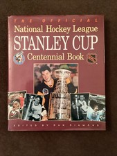 OFFICIAL NATIONAL HOCKEY LEAGUE STANLEY CUP CENTENNIAL BOOK  1993 H.C. Excellent