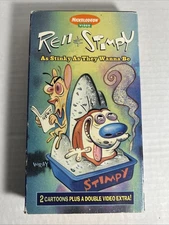 Vintage Ren & Stimpy Show VHS As Stinky As They Wanna Be, Nickelodeon 1995 RARE